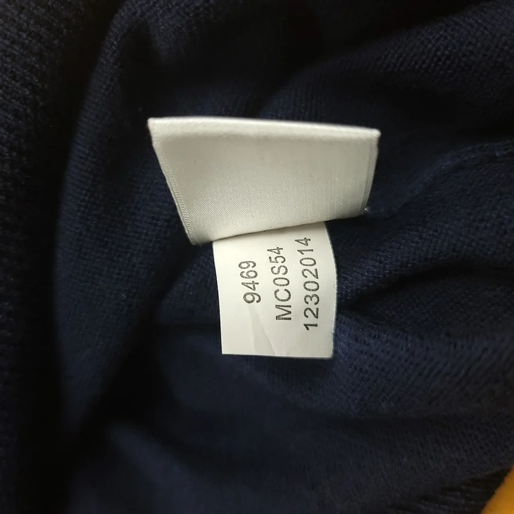 Peter Millar Navy 100% Merino Wool Quarter Zip Sweater Vest XL SU‎ Logo Golf
